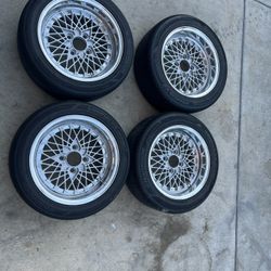 AE86 15x7 SSR Reverse Mesh Wheels 4x114.3