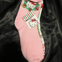 Hello Kitty Christmas Socks 