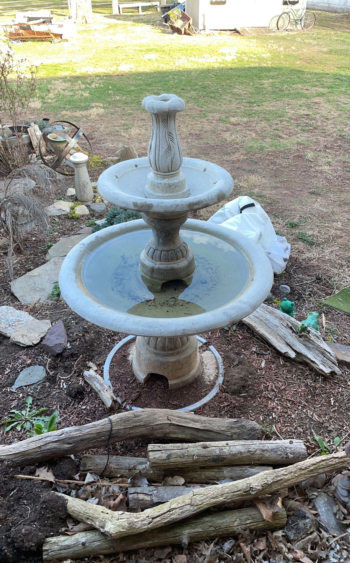 Fountain With Cover