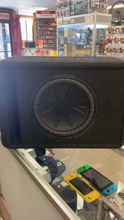 Kicker 12” CompR Dual Voice Coil 2-OHM Loaded Subwoofer