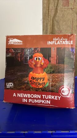 Happy thanksgiving inflatable 6ft