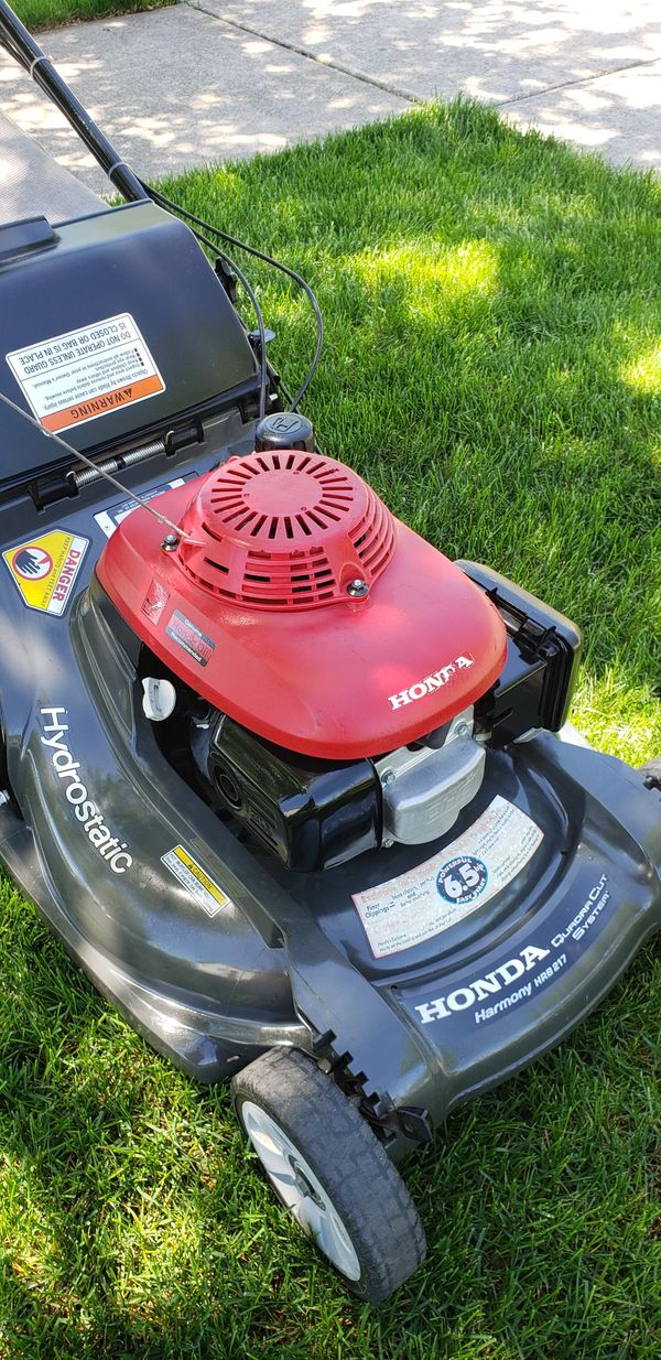 HONDA HARMONY HRB217 LAWNMOWER for Sale in Alsip, IL OfferUp