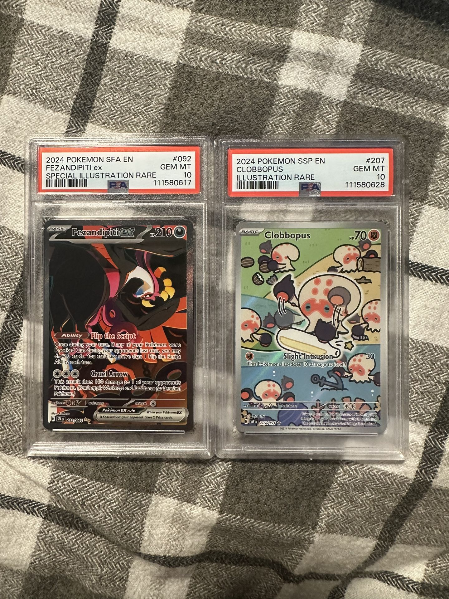 Pokemon PSA 10 Slabs