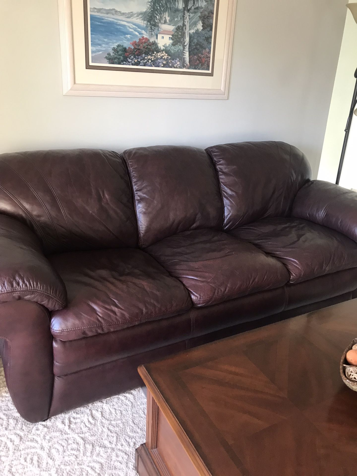 Leather Sofa