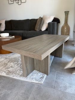 Modern Wood Coffee Table