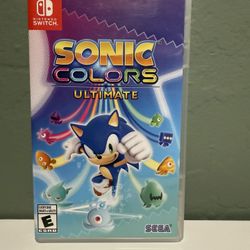 Sonic Colors Ultimate -Nintendo Switch