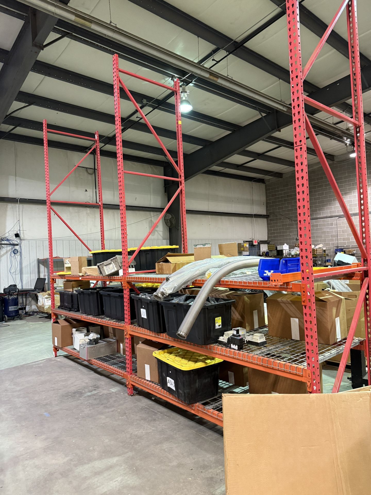 Misc Pallet Racking 8’/12’/14’ Uprights 96” Crossbeams