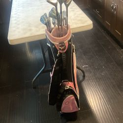 Golf Women’s RH Spaulding w/Pink Bag