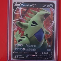 Tyranitar V 158/264 Pokemon Card