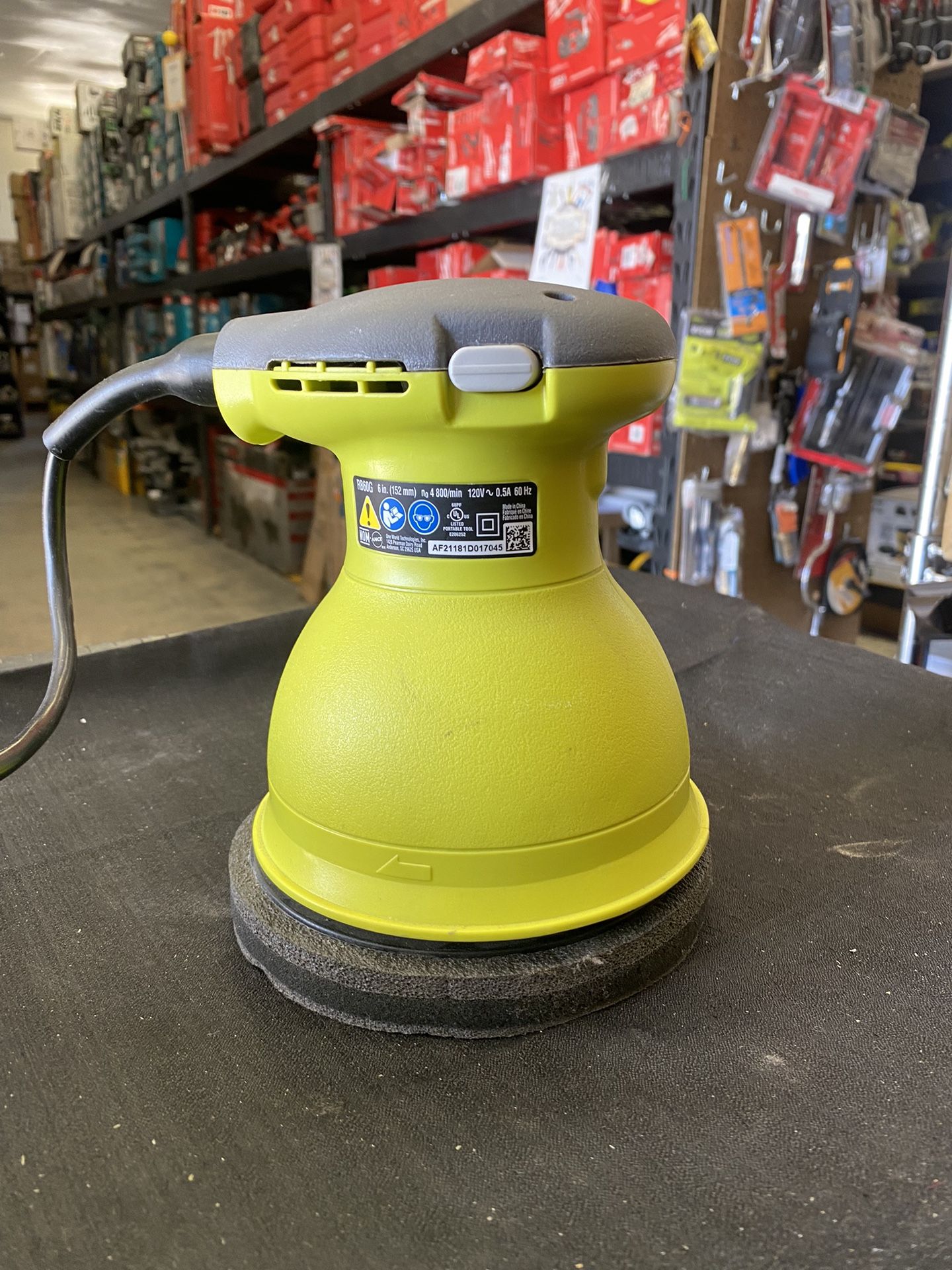 RYOBI 0.5 Amp Corded 6 in. Orbital Buffer/Polisher for Sale in Apple