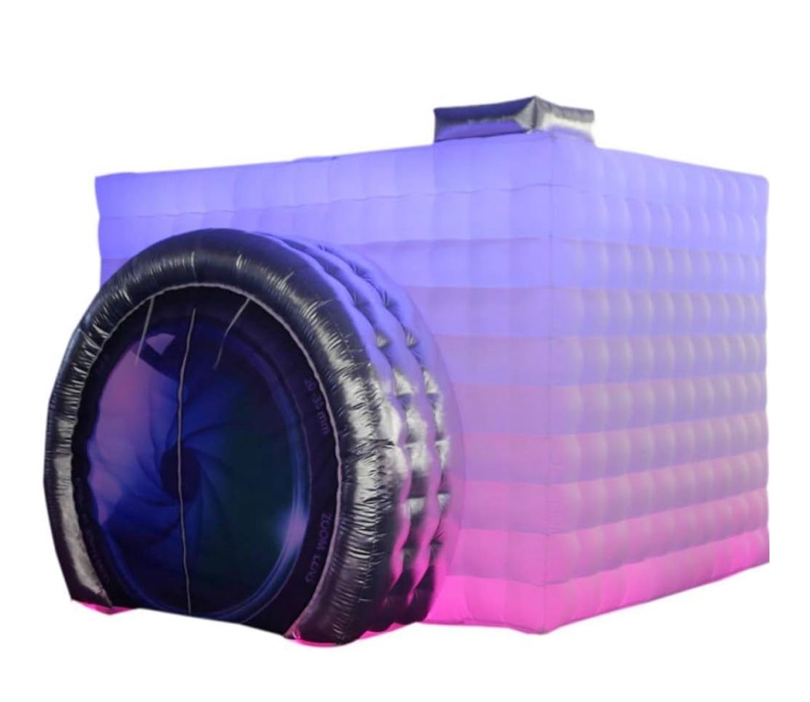 Inflatable Party Tent Inflatable Nightclub White Inflatable Camera Photo Booth Enclosure Inflatable Cube $350