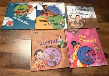 Korean  folktale children’s  book in English