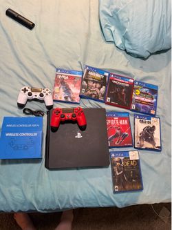 PS4 with games