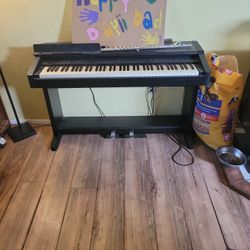 Keyboard With Stand And Petals