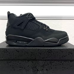 Size 6.5Y - Air Jordan 4 Retro GS Black Cat (IB4171-010)