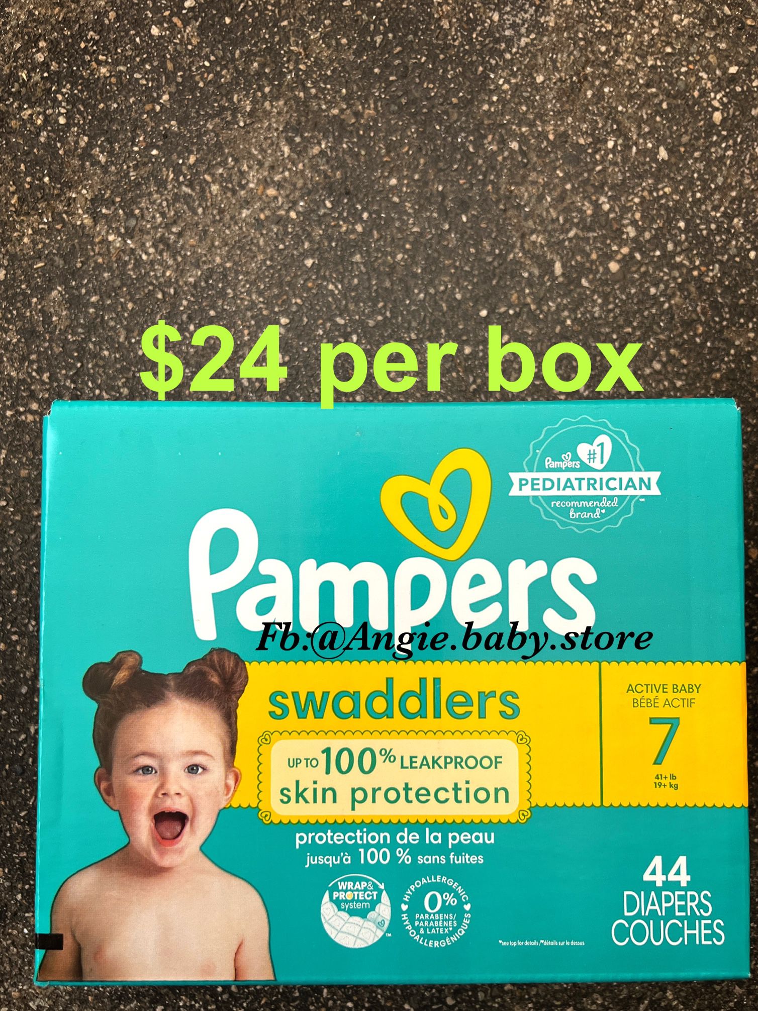 Pampers Swaddlers Size 7