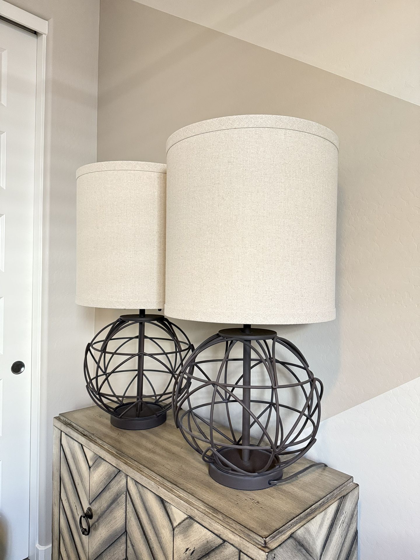 Set Of 2 Matching Table Lamps