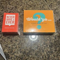 4 New Unopened Card Games Great Deal 