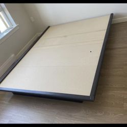 Black Platform Bed Frame
