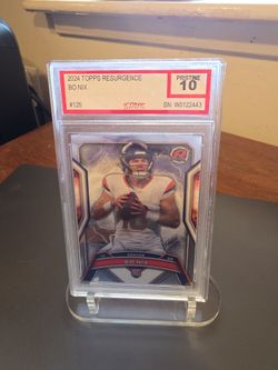 2024 Topps Resurgence Bo Nix RC #125 Graded Pristine 10
