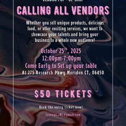 Indoor Vendor Pop - Up