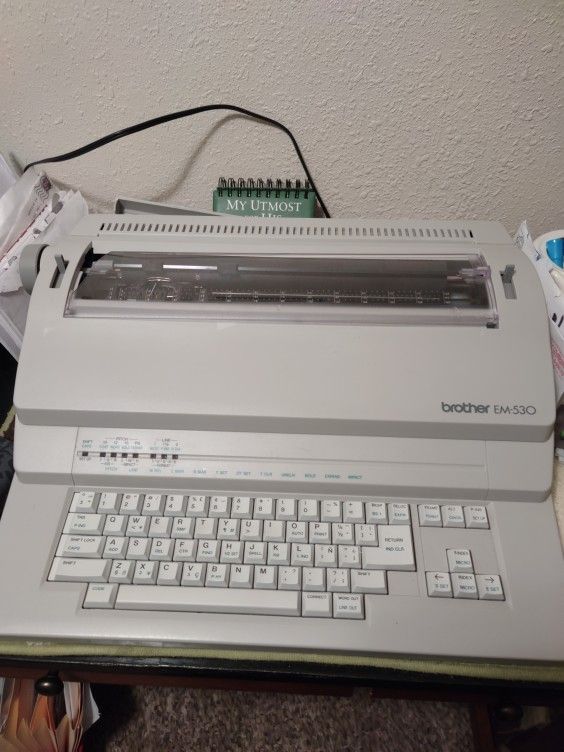 Typewriter And Mobile Wireless Keyboard