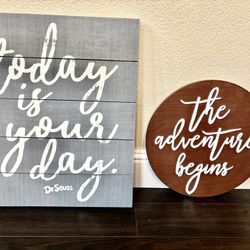 Kids Wall Decor - Open Box New $7 Each 