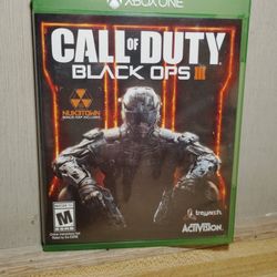 Xbox One Call Of Duty Black Ops 3