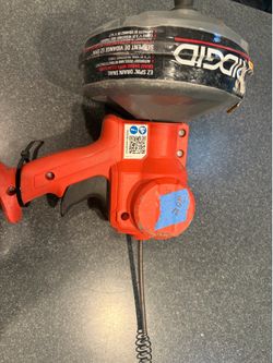 Ridgid EZ spin drain snake