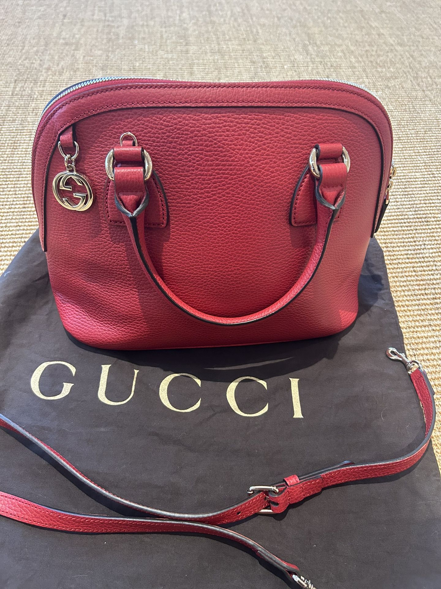 Gucci Medium Dome Red NEW