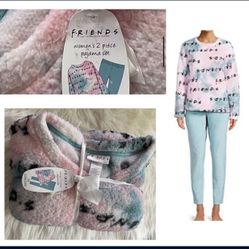 New Friends Women's and Women's Plus License Pajama Set 2 Piece Set Size 3X (cash & Pick Up Only)