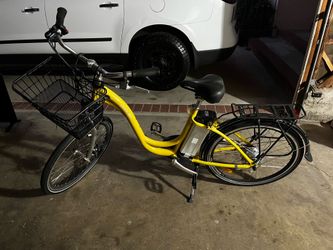 Dogleg electric bike (Needs a tune-up)