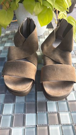 Eileen Fisher suede shoes size 8.5