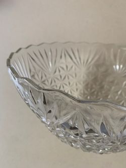 Crystal Bowl for punch or party salads