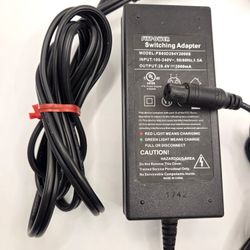 29.4V 2A Scooter Battery Charger - 3-Prong Mini Inline Connector