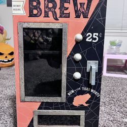 Halloween Witches Brew Cabinet
