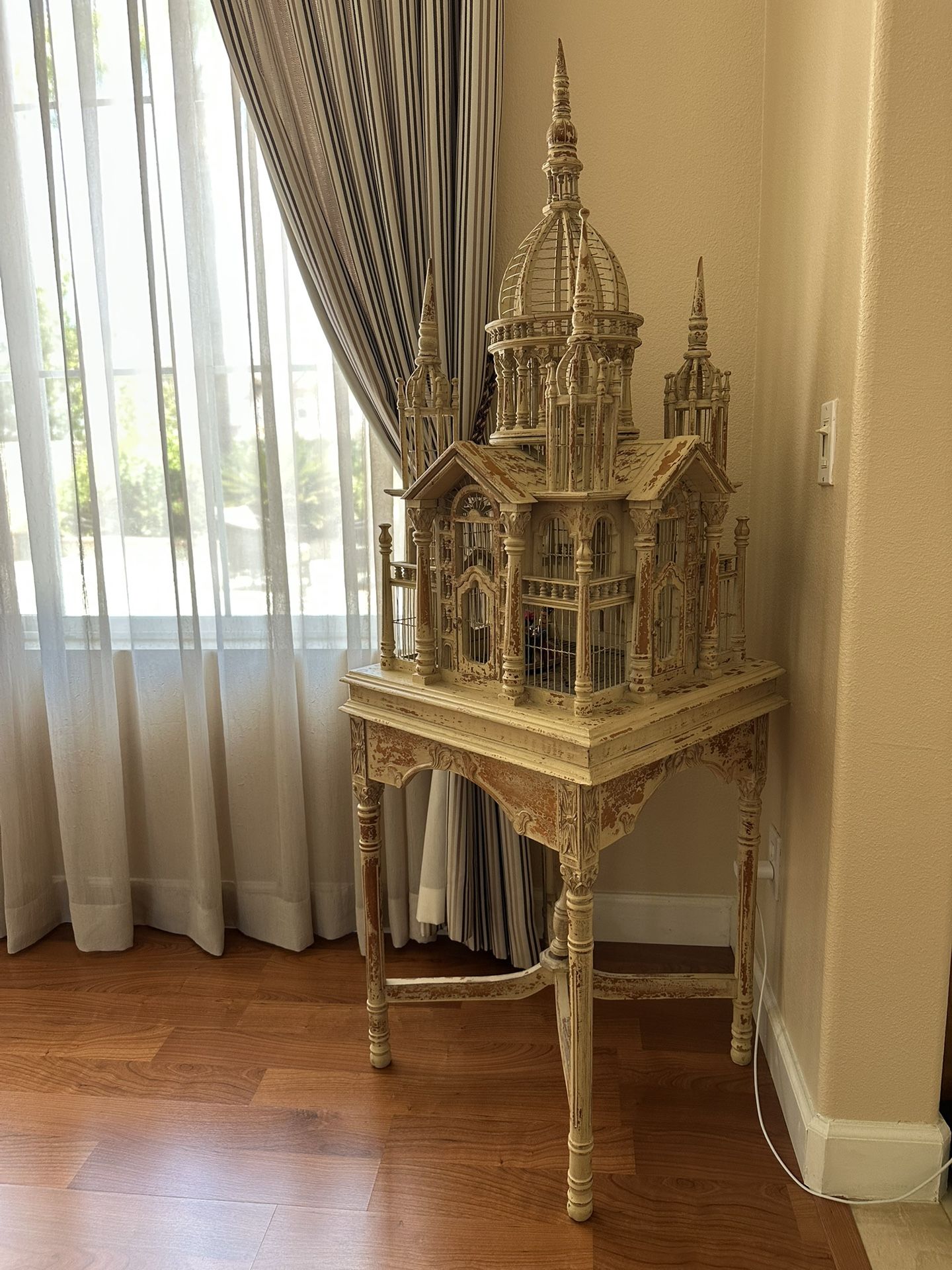 Mid 19th Century European Hand built Bird cage