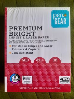 Premium Bright  Inkjet and Laser Paper