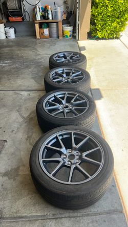 20222 Tesla model 3 stock wheels/rims/18 in.
