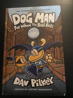 Dog Man Book Hardcover x3