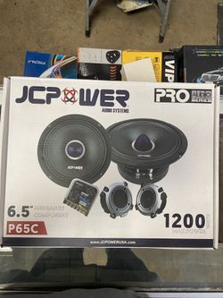 JCPower 6.5 Inch Mid Range Component P65C