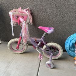 Princess Bike For 2-4 Years Old 