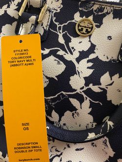 Tory Burch Robinson Small Double Zip Tote 
