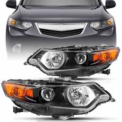 Bumper headlights mirrors