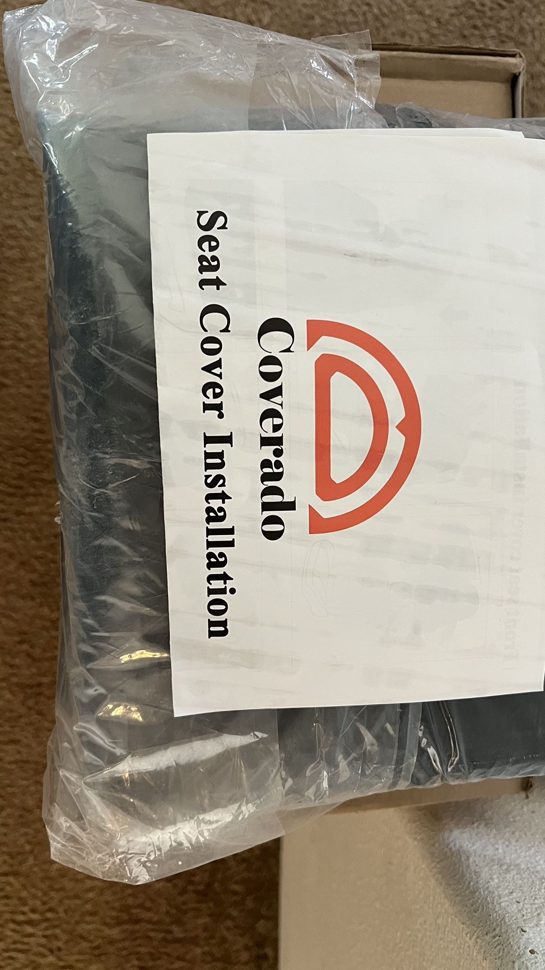 New Car Seat Covers – Front & Rear Set – Universal Fit, Full Protection