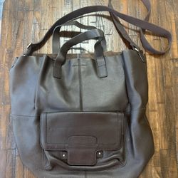 Real Leather Tote