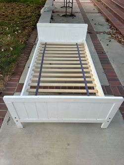 Twin Bed Frame White