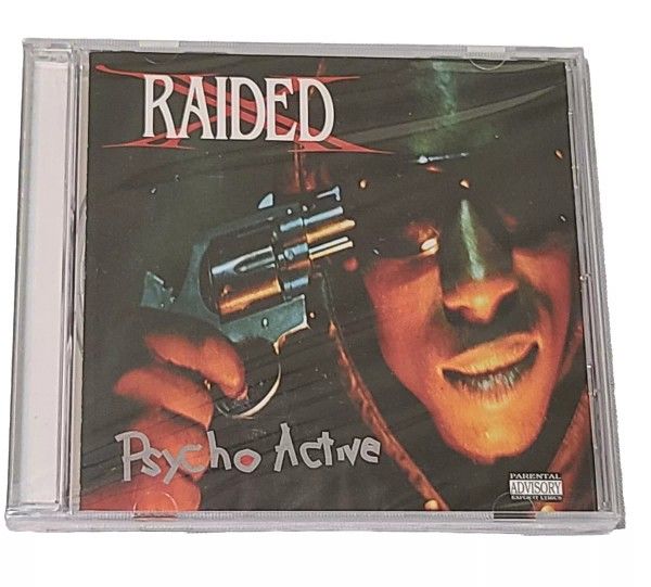 New Sealed X-Raided Psycho Active CD Rare Rap Black Market Brotha Lynch Hung HTF