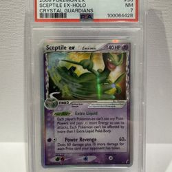 Pokemon PSA 7 Sceptile ex #96 Crystal Guardians English