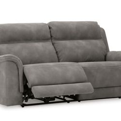 Reclining Couch w/ Phone Charging Plug